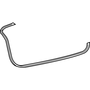 Lexus 64461-30340 Weatherstrip, Luggage Compartment Door