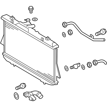 Toyota 16041-0V050 Radiator Assembly