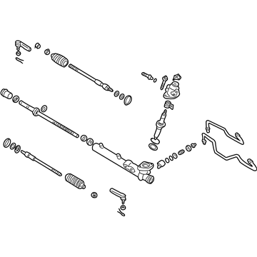 Nissan 49001-5Y715 Gear & Linkage-Power Steering