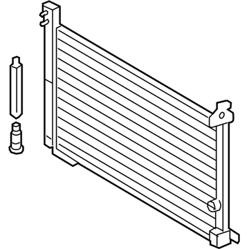 Lexus 884A0-50030 CONDENSER Assembly, Supp