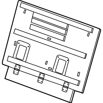 GM 22791366 Seat Back Panel