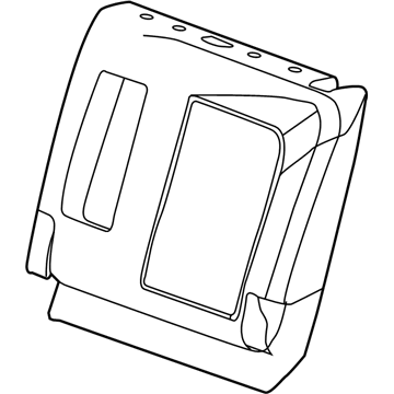 GM 22761125 Seat Back Cover