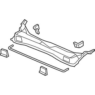 Honda 74200-SZA-A00 Cowl Top Assy., FR.