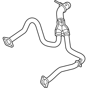 Mopar 68092753AA Exhaust Pipe