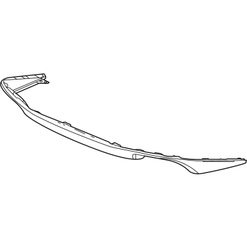 Acura 04716-TGV-A00ZZ Face, Rear Bumper