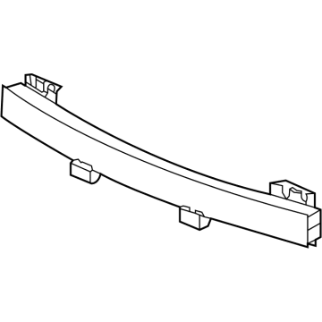 Acura 71530-TGV-A00 Beam, Rear Bumper