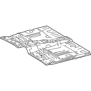 Toyota 58111-0C082 Front Floor Pan