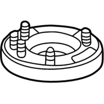Acura 51675-S84-A01 Base, Front Shock Absorber Mounting (Showa)