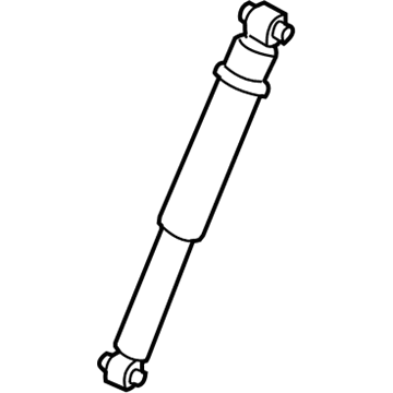 Nissan E6200-4W025 ABSORBER Kit-Shock, Rear