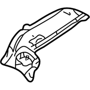 BMW 51-45-8-224-814 Trim Panel, Right