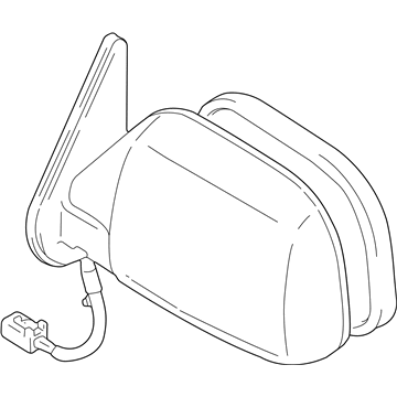 Toyota 87910-3D020-D3 Mirror Assembly