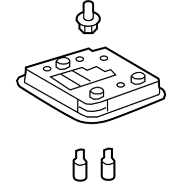 Lexus 81260-53E60-C0 Lamp Assy, Map