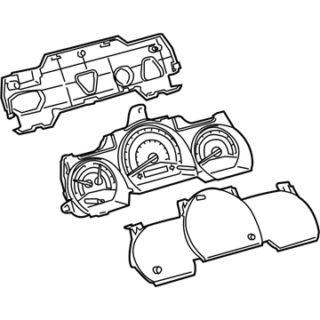 Toyota 83800-21320 Cluster Assembly