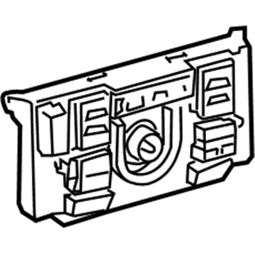 Toyota 55911-21020 Base, Heater Control