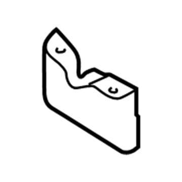 Hyundai 86864-2S000 Guard Assembly-Rear DEFLECTOR, RH