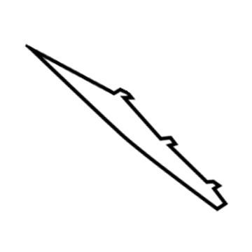 BMW 51-11-7-168-923 Trim Bar, Left