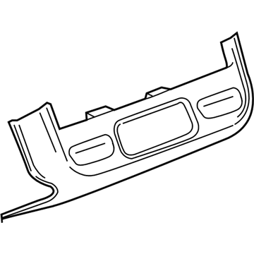 GM 23133766 Bezel Asm-Instrument Panel Accessory *Black Carbon