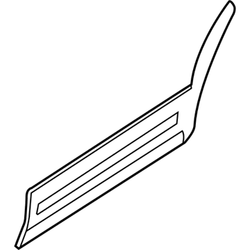 Infiniti 82871-1W312 MOULDING Rear Door, LH