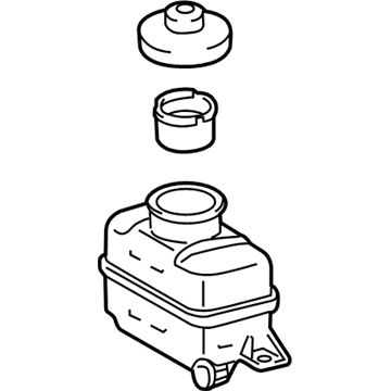 Lexus 47220-0E101 Reservoir Assembly,Brake Master Cylinder