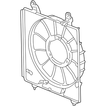 Acura 38615-PND-003 Shroud, Air Conditioner