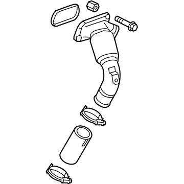 GM 12656484 Air Inlet Tube