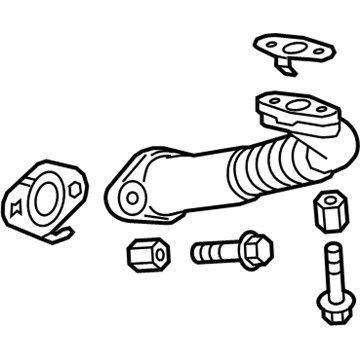 GM 12639866 Oil Return Tube