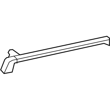 Mopar 5020840AE WEATHERSTRIP-Sliding Door Secondary