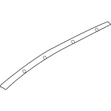 Kia 87235D9020 MOULDING-Roof NO1, L