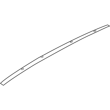 Kia 87236D9020 MOULDING-Roof NO1, R