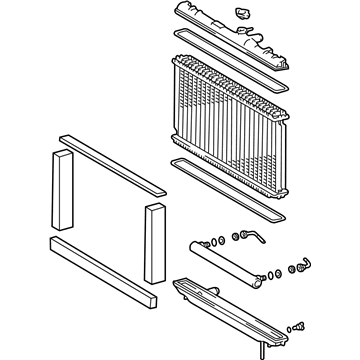 Lexus 16400-46561 Radiator Assembly