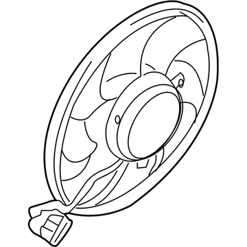 GM 13207167 Fan, Engine Coolant