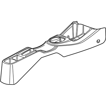 Honda 83401-TF0-G03ZA Console, Center *NH167L* (GRAPHITE BLACK)