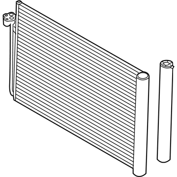 BMW 64-50-9-109-725 Condenser, Air Conditioning