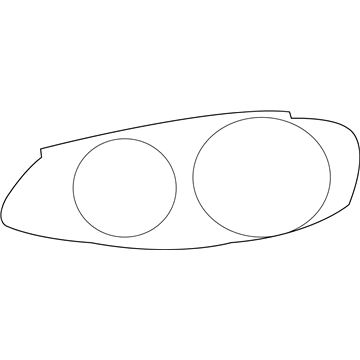 Mopar 4780014AE Passenger Side Headlight Assembly