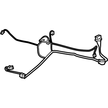 GM 15253771 Harness Asm-A/C Control & Module Wiring