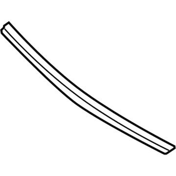 Nissan 65820-JA10A Seal-Hood Front