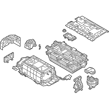 Hyundai 37503-E6AS1 Battery System Assembly