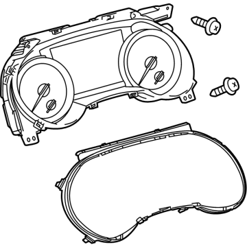 Toyota 83800-0EF30 Cluster Assembly