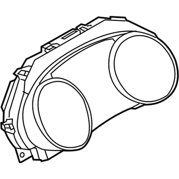 Nissan 24810-5AA4A Instrument Comb