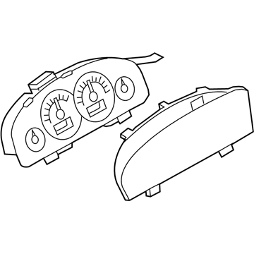 Ford 9M6Z-10849-CA Cluster Assembly