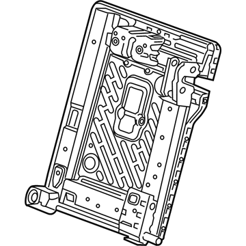GM 13513496 Seat Back Frame