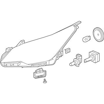 GM 84152651 Composite Headlamp