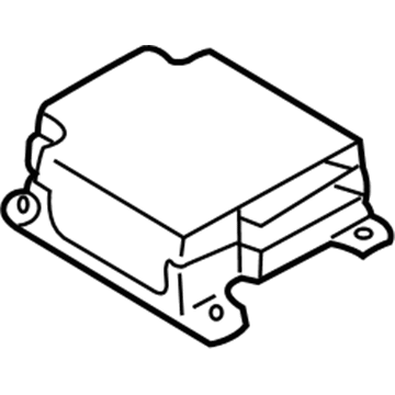 Nissan 28556-4W425 Sensor & Unit-Air Bag