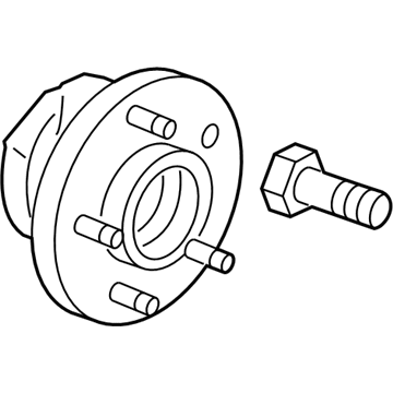 GM 13585440 Hub & Bearing