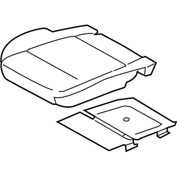 Ford GN1Z-1564811-A Seat Back Pad