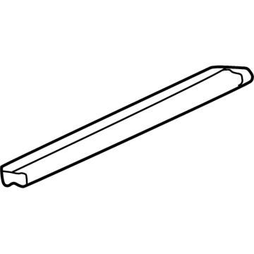 Honda 72828-S0X-A01 Weatherstrip, R. Slide Door (Lower)