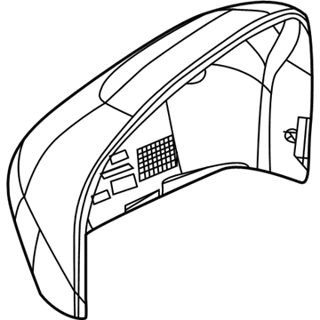 Mopar 6LL30KFPAA Cap-Mirror