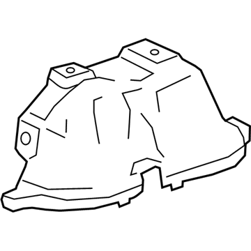 GM 12667510 Rear Shield