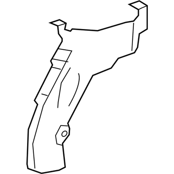 GM 12669447 Converter Shield