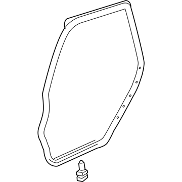 Toyota 67871-02170 Door Weatherstrip